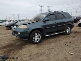 2005 Acura MDX Touring with VIN 2HNYD18665H527950, listed as a Copart auction lot 84299514 with 0 mi miles and Salvage Title. Bid and sale history available at carsss.com. Image 1.