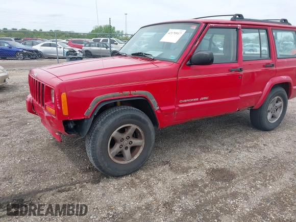 1999 Jeep Cherokee Sport with VIN 1J4FT68S6XL511158, listed as a IAAI auction lot 42170917 with 251,442 mi miles and . Bid and sale history available at DreamBid. Image 6.