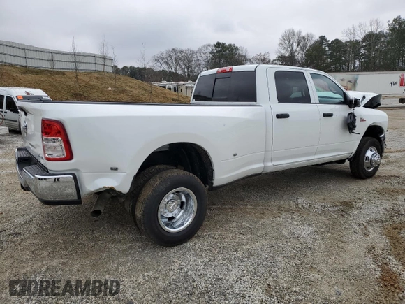 2024 Ram 3500 Tradesman with VIN 3C63RRGL6RG391646, listed as a Copart auction lot 45607345 with 1,794 mi miles and Salvage Title. Bid and sale history available at carsss.com. Image 3.
