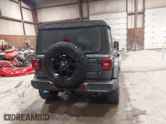 2024 Jeep Wrangler Sport S with VIN 1C4RJXN64RW162895, listed as a IAAI auction lot 42217515 with 8,442 mi miles and . Bid and sale history available at DreamBid. Image 16.
