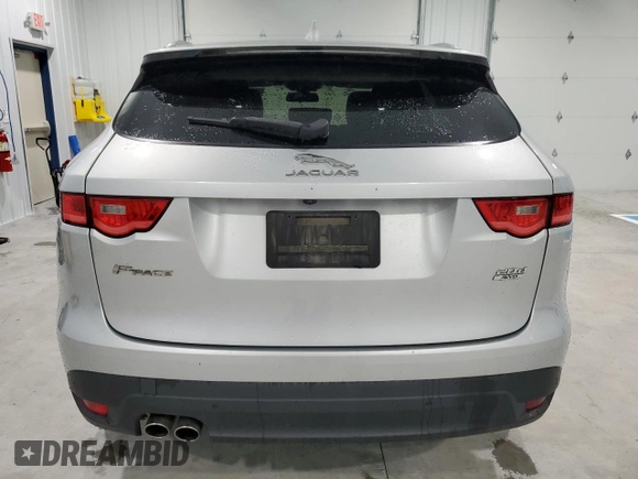 2018 Jaguar F-Pace 20d Premium with VIN SADCJ2FN6JA267846, listed as a Copart auction lot 51537415 with 106,335 mi miles and Clean Title. Bid and sale history available at DreamBid. Image 6.