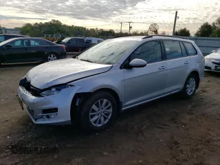 2017 Volkswagen Golf SportWagen S with VIN 3VWA17AU7HM501453, listed as a Copart auction lot 69817003 with 46,865 mi miles. Bid and sale history available at carsss.com. Image 1.