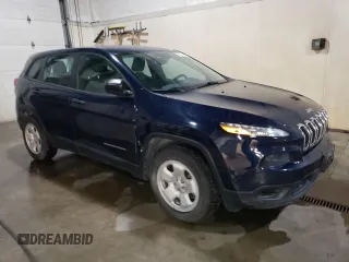 2015 Jeep Cherokee Sport with VIN 1C4PJMAB1FW501617, listed as a Copart auction lot 62966875 with 96,051 mi miles and Clean title. Bid and sale history available at DreamBid. Image 4.
