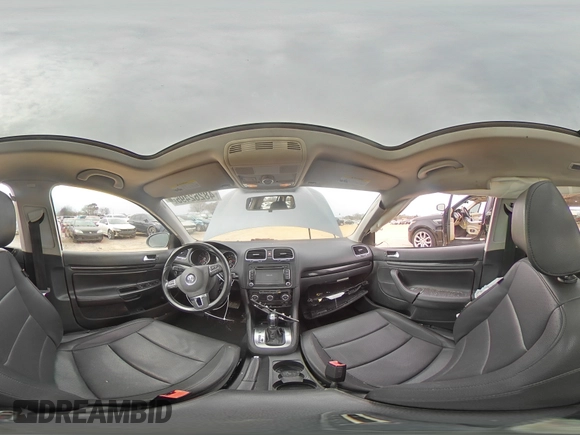 2013 Volkswagen Jetta SportWagen S with VIN 3VWPP7AJXDM696232, listed as a Copart auction lot 48262495 with 129,801 mi miles and Salvage Title. Bid and sale history available at carsss.com. Image 12.