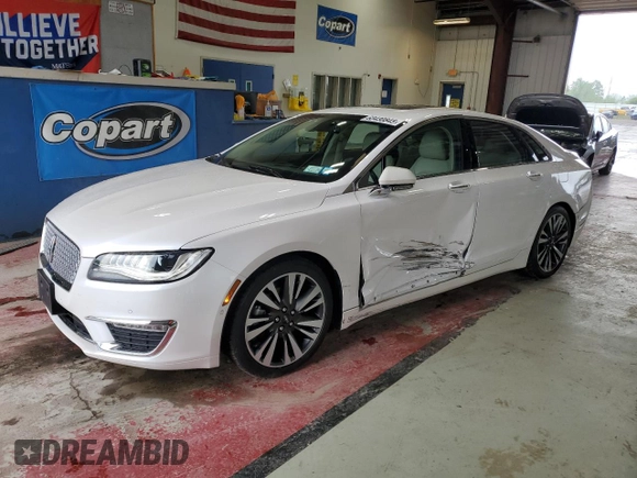 2019 Lincoln MKZ Reserve II z VIN 3LN6L5F95KR609247, wystawiony jako Copart lot #63430845 z przebiegiem 41 835 mil mil oraz Szkoda całkowita • Salvage title. Historia ofert i sprzedaży dostępna na DreamBid. Obrazek 1.