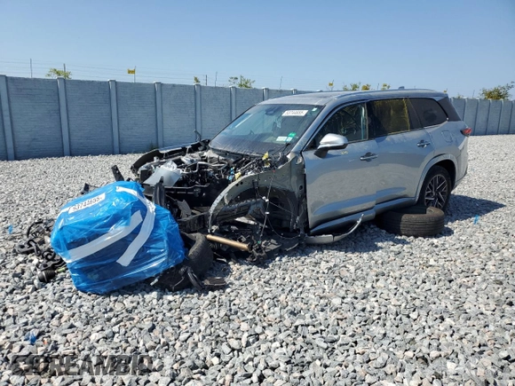 2024 Lexus TX 350 z VIN 5TDAAAB6XRS006312, wystawiony jako Copart lot #53744655 z przebiegiem Nie podano mil oraz Szkody całkowita. Historia ofert i sprzedaży dostępna na DreamBid. Obrazek 1.