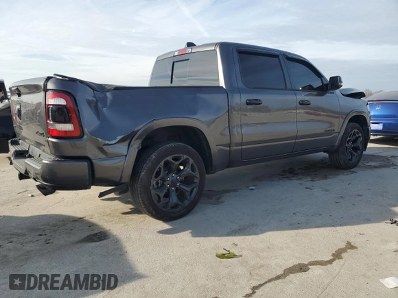 2024 Ram 1500 Limited с VIN 1C6SRFHT0RN109291, выставлен на аукционе Copart как лот 85306604 с пробегом 18 682 миль миль и Списание • Salvage title. История ставок и продаж доступна на DreamBid. Изображение 3.