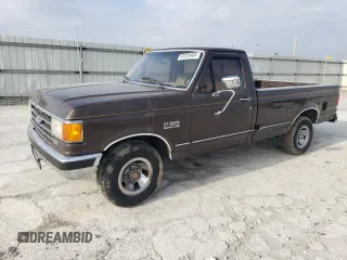 1991 Ford F-150 with VIN 1FTEF15N9MLA28124, listed as a Copart auction lot 83220464 with 49,411 mi miles and Salvage Title. Bid and sale history available at carsss.com. Image 1.