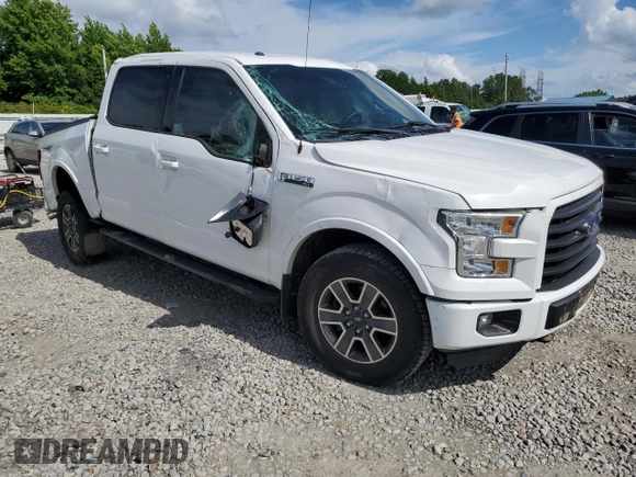 2015 Ford F-150 XLT with VIN 1FTEW1EF6FFA78683, listed as a Copart auction lot 61218315 with Not provided miles and Salvage title. Bid and sale history available at DreamBid. Image 4.