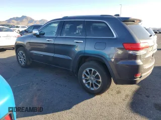 2015 Jeep Grand Cherokee Limited with VIN 1C4RJFBG6FC628430, listed as a Copart auction lot 46475355 with 90,266 mi miles and Salvage Title. Bid and sale history available at carsss.com. Image 2.