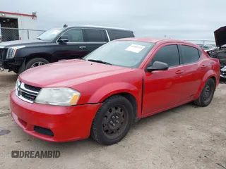 2013 Dodge Avenger with VIN 1C3CDZAB5DN621415, listed as a IAAI auction lot 41603723 with 152,733 mi miles and . Bid and sale history available at DreamBid. Image 2.