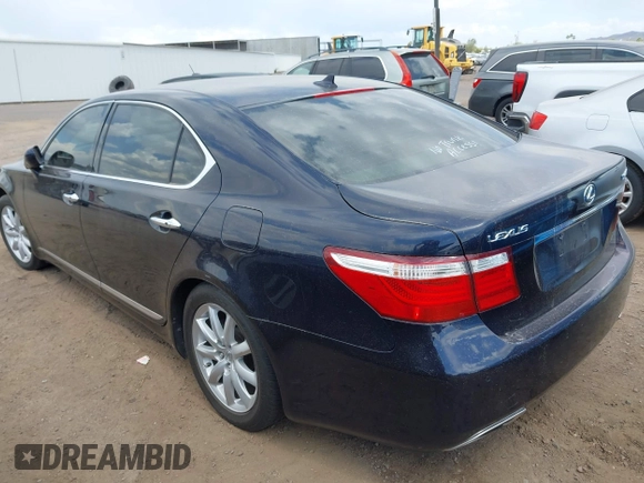 2007 Lexus LS 460 L with VIN JTHGL46F075012993, listed as a IAAI auction lot 42182467 with 115,180 mi miles and . Bid and sale history available at DreamBid. Image 3.