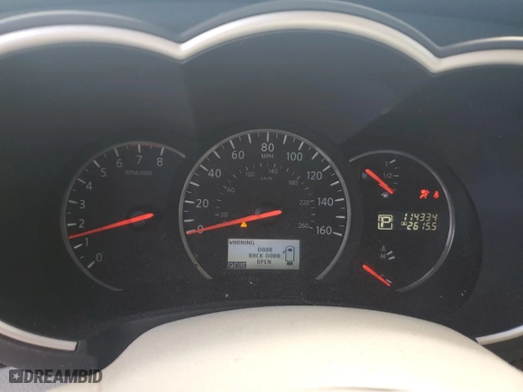 2015 Nissan Quest S with VIN JN8AE2KP2F9134223, listed as a Copart auction lot 55396464 with 114,334 mi miles and Salvage Title. Bid and sale history available at carsss.com. Image 9.
