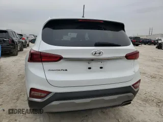 2020 Hyundai Santa Fe SE with VIN 5NMS23AD7LH216034, listed as a Copart auction lot 46503965 with 47,332 mi miles and Salvage Title. Bid and sale history available at carsss.com. Image 6.