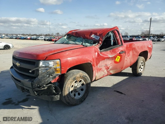 2011 Chevrolet Silverado 1500 Work Truck with VIN 1GCNKPE04BZ368021, listed as a Copart auction lot 48178405 with 0 mi miles and Salvage Title. Bid and sale history available at carsss.com. Image 1.
