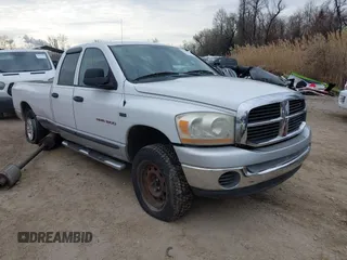 2006 Dodge 1500 SLT with VIN 1D7HU18266J129212, listed as a IAAI auction lot 41892577 with 149,954 mi miles. Bid and sale history available at carsss.com. Image 1.