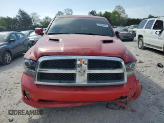2018 Ram 1500 Night with VIN 1C6RR7MT7JS203829, listed as a Copart auction lot 53654095 with 0 mi miles and Salvage Title. Bid and sale history available at carsss.com. Image 5.