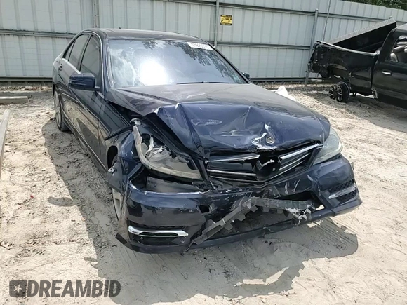 2014 Mercedes-Benz C 250 Sport with VIN WDDGF4HB7EG254898, listed as a Copart auction lot 53920835 with 142,607 mi miles and Salvage Title. Bid and sale history available at DreamBid. Image 13.