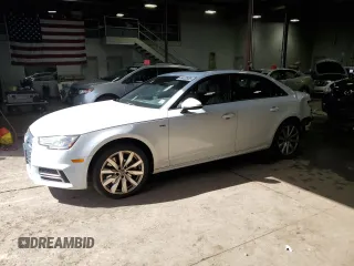 2018 Audi A4 Premium with VIN WAUDNAF40JA043331, listed as a Copart auction lot 49433565 with 67,998 mi miles and Salvage Title. Bid and sale history available at carsss.com. Image 1.