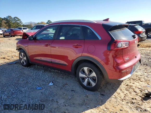 2017 Kia Niro Touring Launch Edition with VIN KNDCC3LC6H5055773, listed as a Copart auction lot 89213585 with 102,133 mi miles and Salvage Title. Bid and sale history available at carsss.com. Image 2.