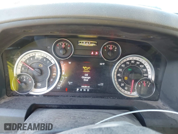 2013 Ram 1500 Outdoorsman with VIN 1C6RR7LT6DS683111, listed as a IAAI auction lot 41413038 with 196,498 mi miles. Bid and sale history available at carsss.com. Image 7.