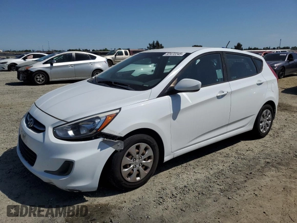 2017 Hyundai Accent SE with VIN KMHCT5AE1HU336977, listed as a Copart auction lot 52472245 with 159,712 mi miles and Clean Title. Bid and sale history available at carsss.com. Image 1.