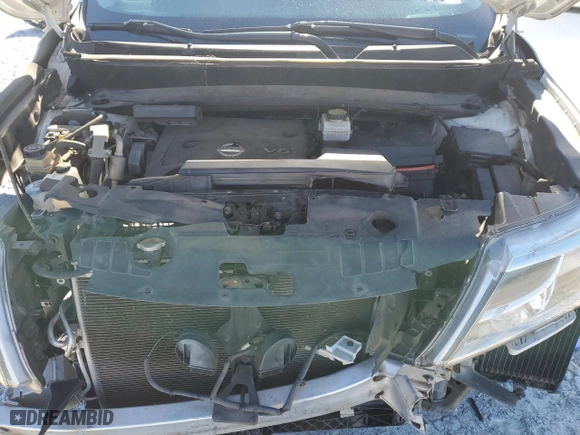2016 Nissan Pathfinder Platinum with VIN 5N1AR2MM2GC642808, listed as a Copart auction lot 48023795 with 175,106 mi miles and Salvage Title. Bid and sale history available at carsss.com. Image 14.