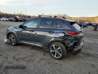 2020 Hyundai Kona Ultimate with VIN KM8K5CA57LU449500, listed as a Copart auction lot 68497752 with 10,106 mi miles. Bid and sale history available at carsss.com. Image 2.