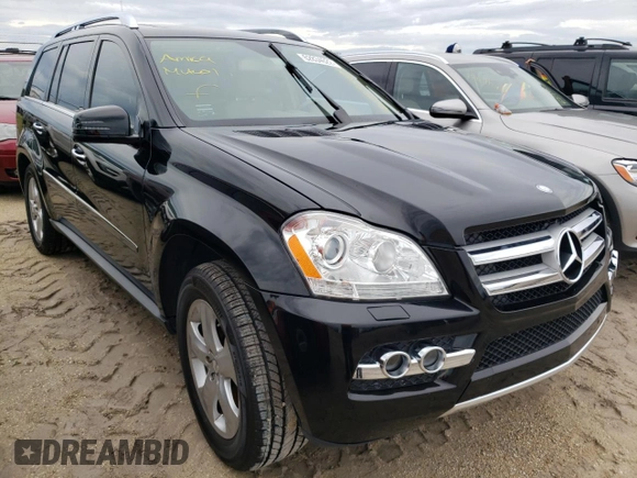 2011 Mercedes-Benz GL-Class GL 450 with VIN 4JGBF7BE0BA643904, listed as a Copart auction lot 62834622 with 0 mi miles and Salvage Title. Bid and sale history available at carsss.com. Image 1.