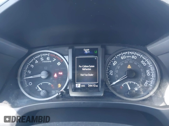 2021 Toyota Tacoma SR5 with VIN 3TMAZ5CN5MM156116, listed as a IAAI auction lot 42017208 with 34,410 mi miles and . Bid and sale history available at DreamBid. Image 7.