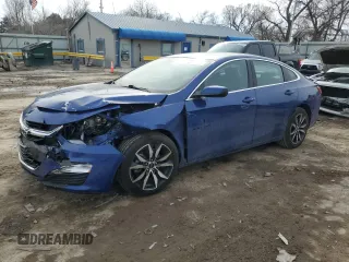 2023 Chevrolet Malibu RS with VIN 1G1ZG5ST4PF145985, listed as a Copart auction lot 45565685 with 38,806 mi miles and Salvage Title. Bid and sale history available at DreamBid. Image 1.