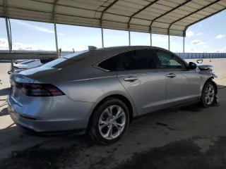 2023 Honda Accord Sedan LX with VIN 1HGCY1F2XPA020086, listed as a Copart auction lot 49703565 with 98,492 mi miles and Salvage Title. Bid and sale history available at carsss.com. Image 3.