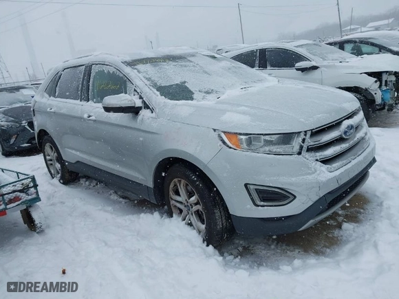 2016 Ford Edge Titanium with VIN 2FMPK4K85GBB74069, listed as a IAAI auction lot 41282662 with 85,650 mi miles. Bid and sale history available at carsss.com. Image 1.