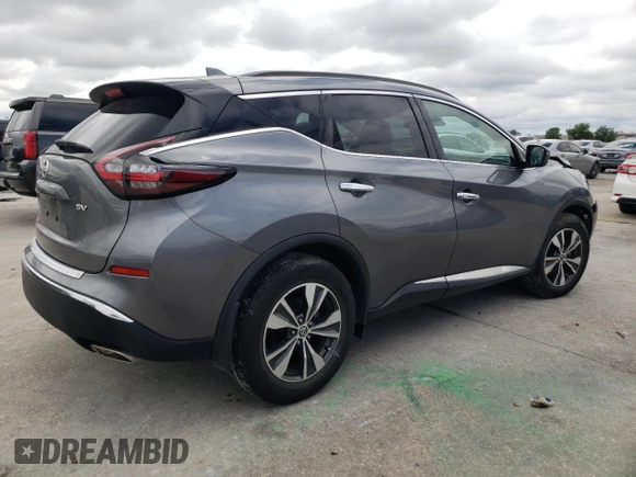 2022 Nissan Murano SV z VIN 5N1AZ2BJ1NC127286, wystawiony jako Copart lot #56514805 z przebiegiem 70 159 mil mil oraz Szkoda całkowita • Salvage title. Historia ofert i sprzedaży dostępna na DreamBid. Obrazek 3.