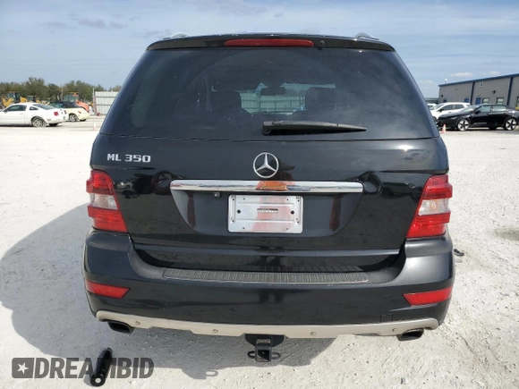 2009 Mercedes-Benz M 3.5L with VIN 4JGBB56E39A512857, listed as a Copart auction lot 89319305 with 192,478 mi miles and Salvage Title. Bid and sale history available at carsss.com. Image 6.