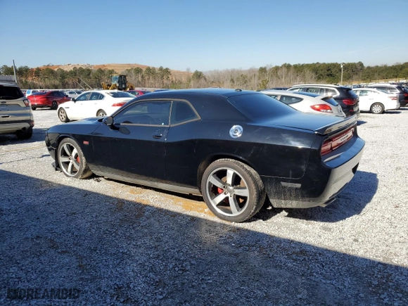 2012 Dodge Challenger SRT8 392 with VIN 2C3CDYCJ1CH121502, listed as a Copart auction lot 45185265 with 115,351 mi miles and Clean Title. Bid and sale history available at carsss.com. Image 2.
