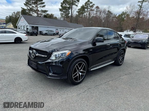 2019 Mercedes-Benz GLE 43 AMG z VIN 4JGED6EB5KA151724, wystawiony jako Copart lot #53707215 z przebiegiem 95 681 mil mil oraz Czysty tytuł • Clean title. Historia ofert i sprzedaży dostępna na DreamBid. Obrazek 1.