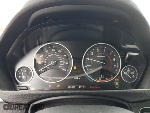 2016 BMW 4 Series 428i xDrive with VIN WBA3N9C54GK249830, listed as a Copart auction lot 58800005 with 193,453 mi miles and Clean title. Bid and sale history available at DreamBid. Image 9.
