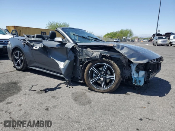 2024 Ford Mustang EcoBoost with VIN 1FAGP8UH3R5134337, listed as a Copart auction lot 59032595 with 31,338 mi miles and Salvage title. Bid and sale history available at DreamBid. Image 4.