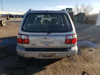 2001 Subaru Forester S w/Premium Pkg with VIN JF1SF65681H759804, listed as a Copart auction lot 46639995 with 178,529 mi miles and Salvage Title. Bid and sale history available at carsss.com. Image 6.