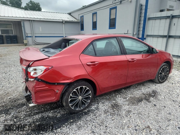 2016 Toyota Corolla L with VIN 5YFBURHE1GP533184, listed as a Copart auction lot 59697975 with 47,820 mi miles and Salvage title. Bid and sale history available at DreamBid. Image 3.