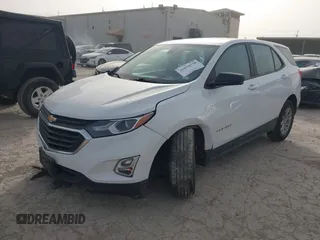 2020 Chevrolet Equinox LS with VIN 3GNAXHEV0LS591907, listed as a IAAI auction lot 41834530 with 81,093 mi miles and . Bid and sale history available at DreamBid. Image 18.