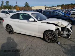 2020 BMW 2 Series 230i xDrive with VIN WBA2J3C02L7D85978, listed as a Copart auction lot 75783873 with 36,270 mi miles. Bid and sale history available at carsss.com. Image 4.