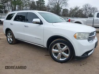 2013 Dodge Durango Citadel z VIN 1C4RDHEG6DC661116, wystawiony jako IAAI lot #41553298 z przebiegiem 208 767 mil mil oraz . Historia ofert i sprzedaży dostępna na DreamBid. Obrazek 1.
