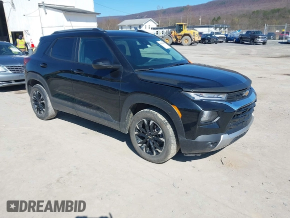 2023 Chevrolet TrailBlazer LT with VIN KL79MPS24PB166469, listed as a IAAI auction lot 41926047 with 29,957 mi miles. Bid and sale history available at carsss.com. Image 1.