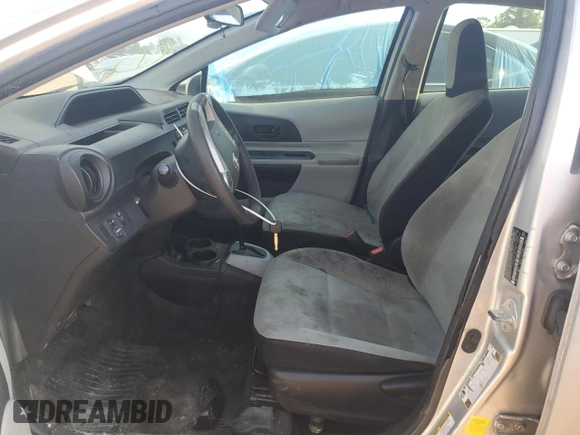 2014 Toyota Prius One with VIN JTDKDTB37E1572299, listed as a Copart auction lot 56252685 with 151,571 mi miles and Clean Title. Bid and sale history available at DreamBid. Image 7.
