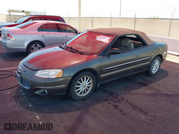 2001 Chrysler Sebring LXi z VIN 1C3EL55U61N638770, wystawiony jako IAAI lot #42228671 z przebiegiem 87 579 mil mil oraz . Historia ofert i sprzedaży dostępna na DreamBid. Obrazek 2.