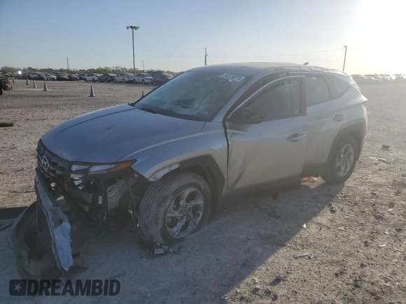 2022 Hyundai Tucson SE with VIN 5NMJA3AE6NH026428, listed as a Copart auction lot 50226075 with 38,372 mi miles and Salvage Title. Bid and sale history available at carsss.com. Image 1.