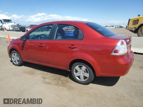 2010 Chevrolet Aveo 1LT z VIN KL1TD5DE0AB125775, wystawiony jako Copart lot #53767205 z przebiegiem 94 669 mil mil oraz Czysty tytuł • Clean title. Historia ofert i sprzedaży dostępna na DreamBid. Obrazek 2.
