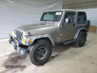 2003 Jeep Wrangler Sport with VIN 1J4FA49S43P326778, listed as a Copart auction lot 64167145 with 122,122 mi miles and Clean title. Bid and sale history available at DreamBid. Image 1.